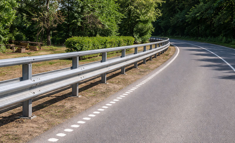 Road Crash Barriers Galvanizing Plant