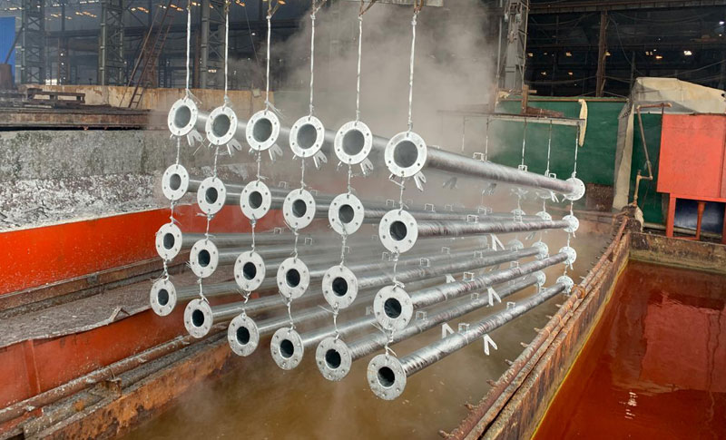 Scaffolding Galvanizing Plant