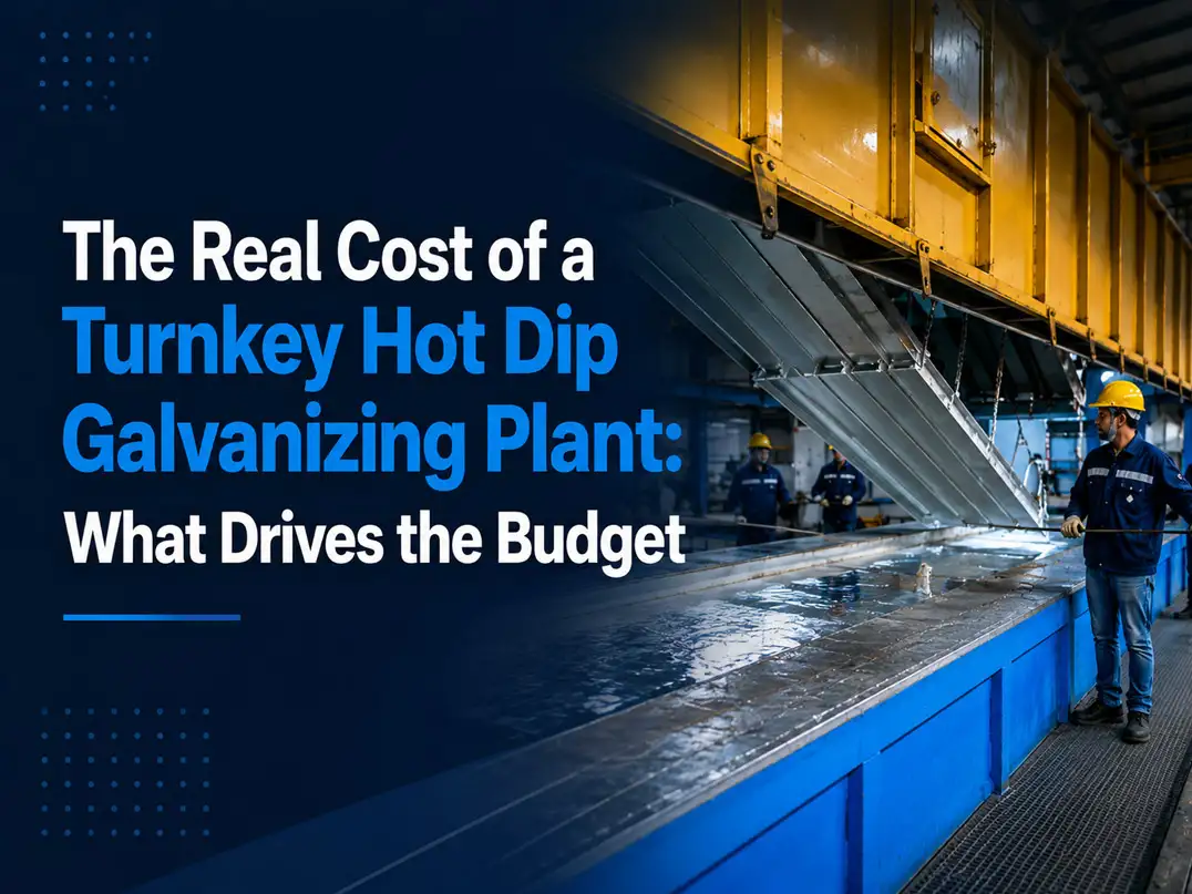 The Real Cost of a Turnkey Hot Dip Galvanizing Plant