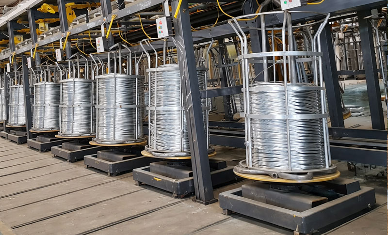 Wire Coil Galvanizing Plant